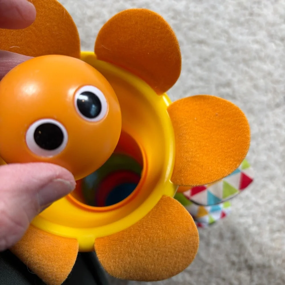 Yookidoo Baby Developmental Stacking Toy Crawl‎ Play Bug Turtle Sounds Motion